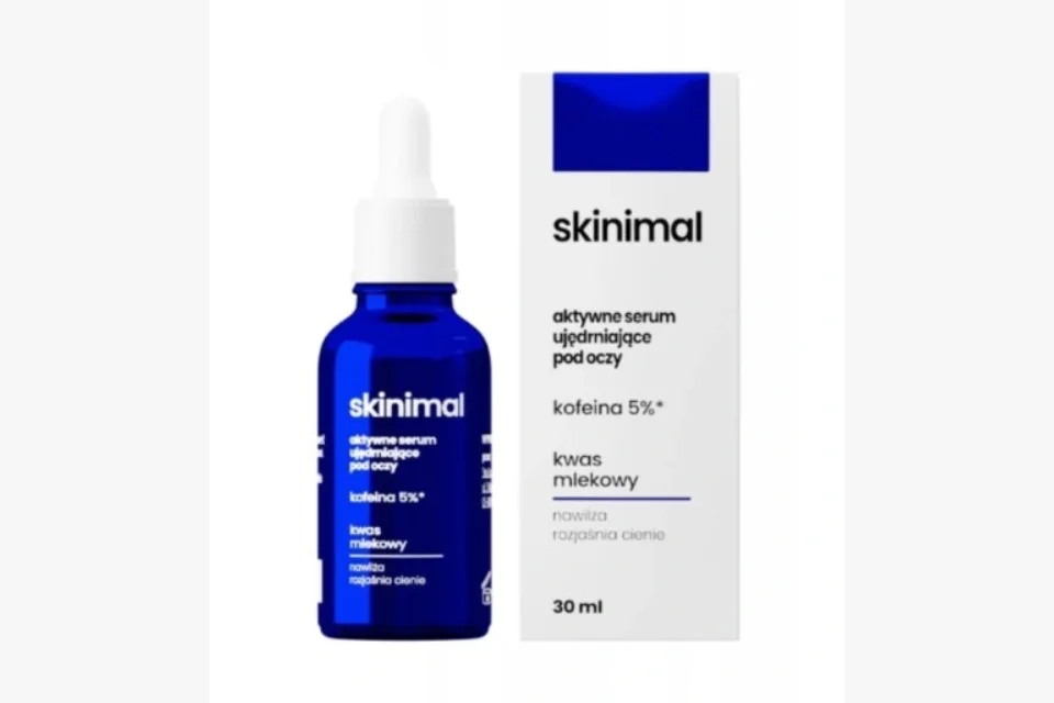 Skinimal Ujędrniające serum pod oczy z kofeiną 5% 