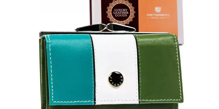 Damski skórzany portfel