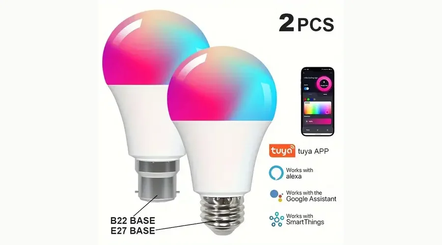 Inteligentne żarówki LED Tuya (24 szt.)