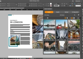 Adobe InDesign do układów czasopism